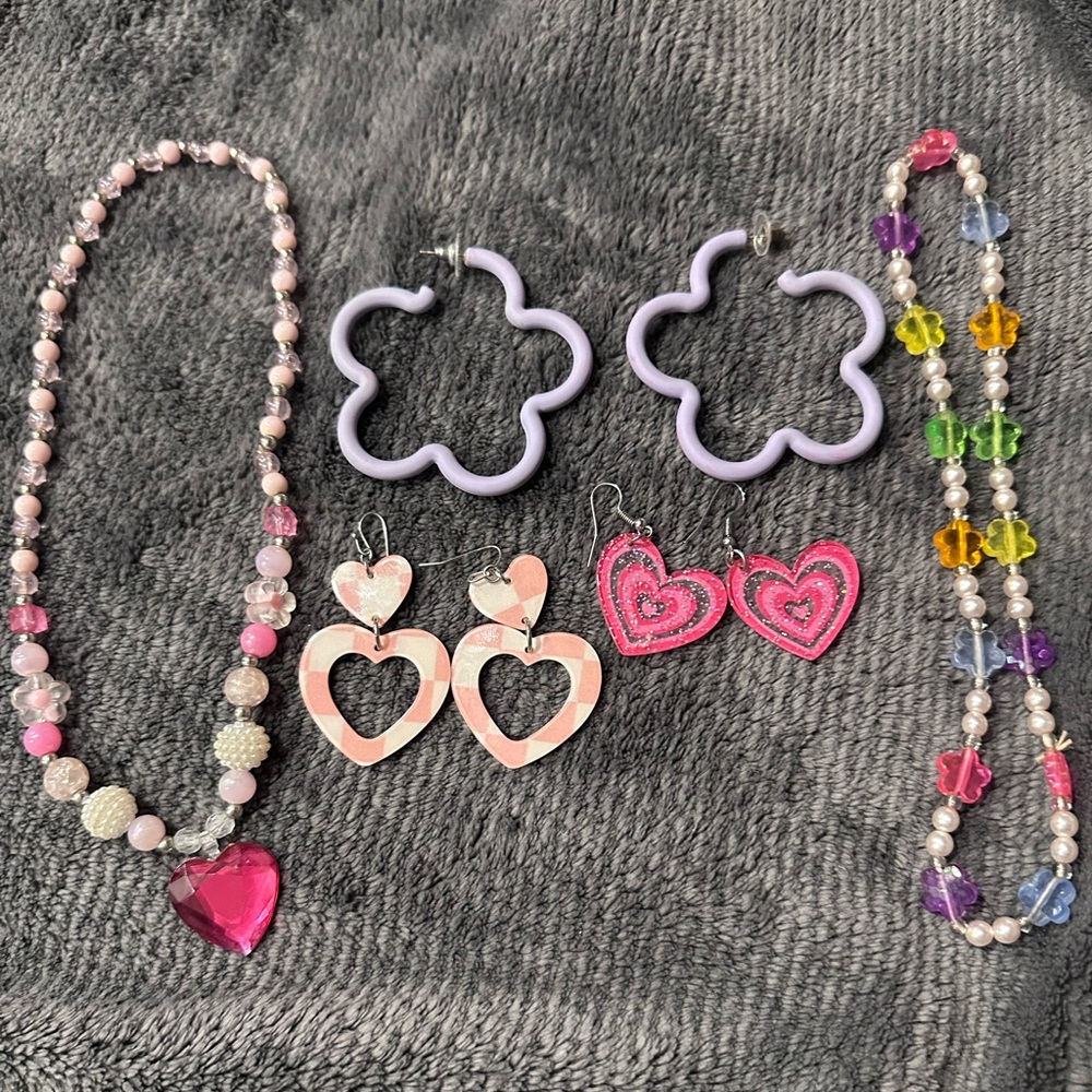 Y2K themed Colorful Jewelry Bundle